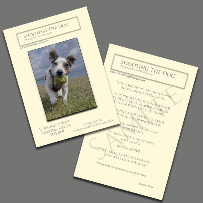 Shooting The Dog Gift Voucher