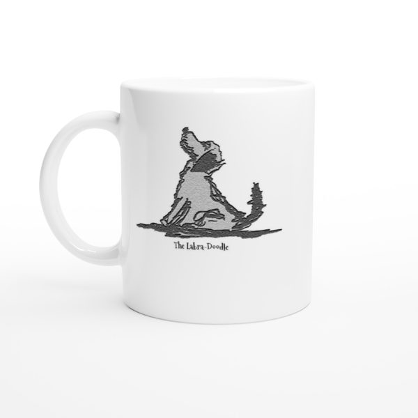 The Labra-Doodle - White 11oz Ceramic Mug