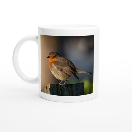 "The Robin" - White 11oz Ceramic Mug